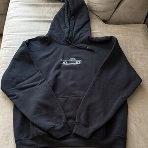 C10 Chevrolet Truck Design Black Hoodie